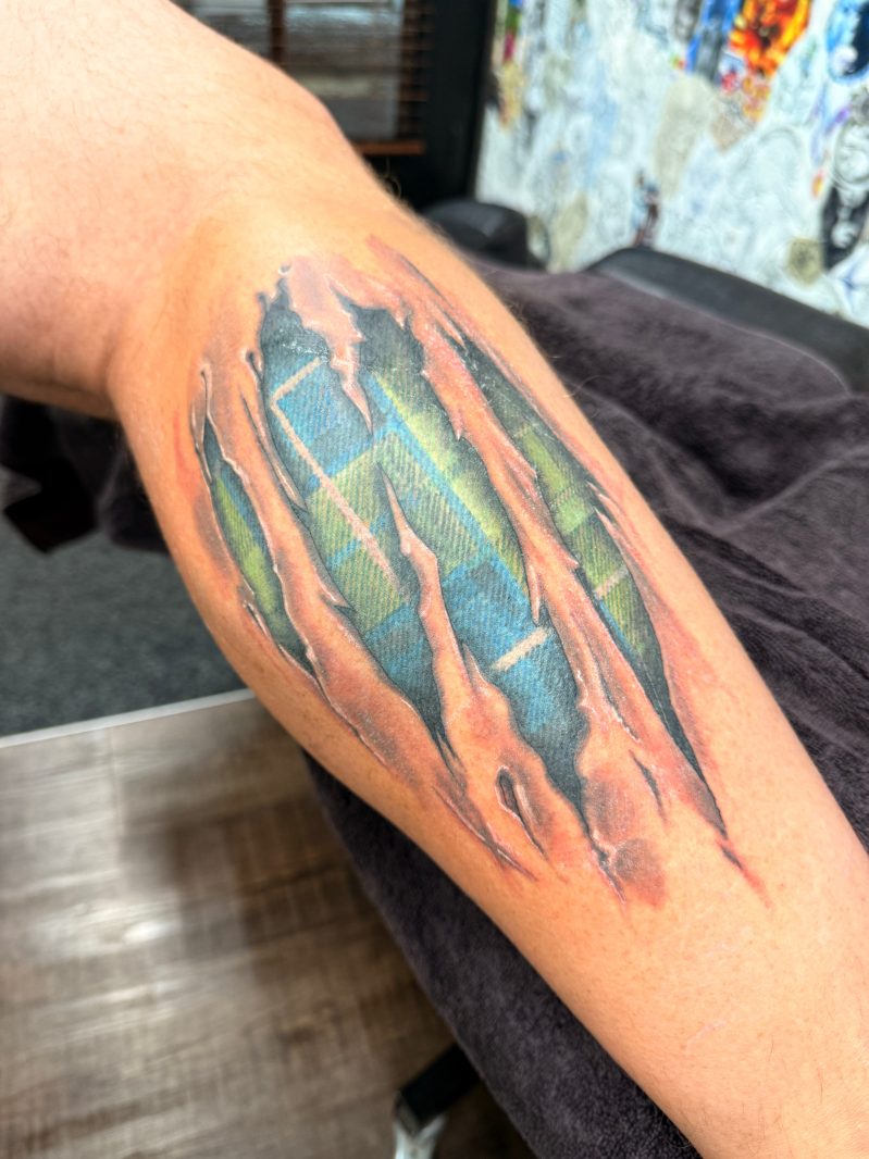 Dave's tattoo work