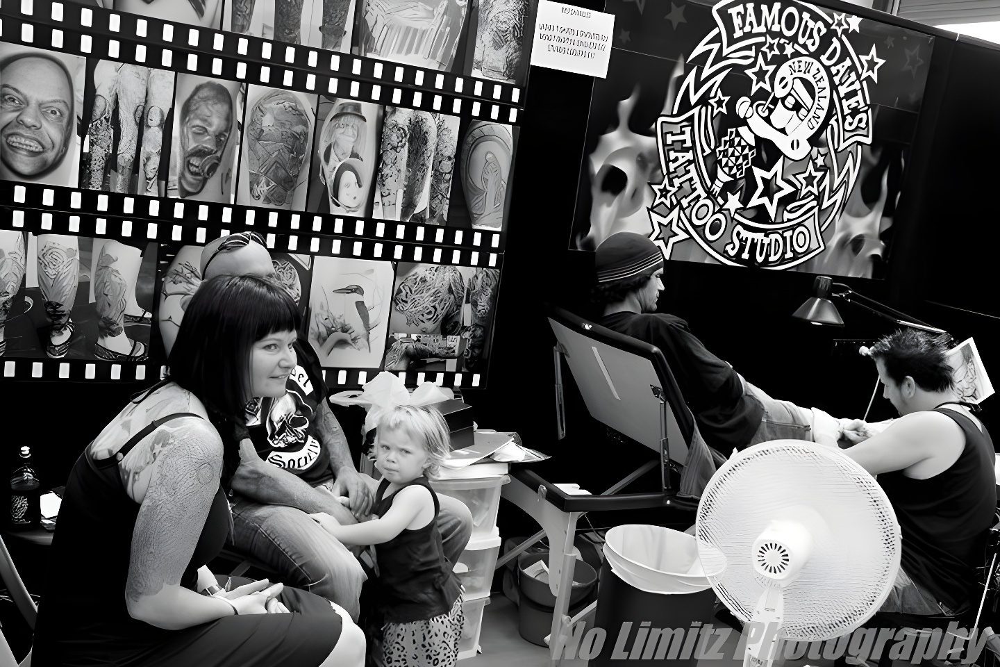 Tattoo studio work